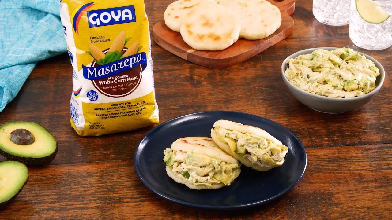 Goya Recipes - Arepa Reina Pepiada