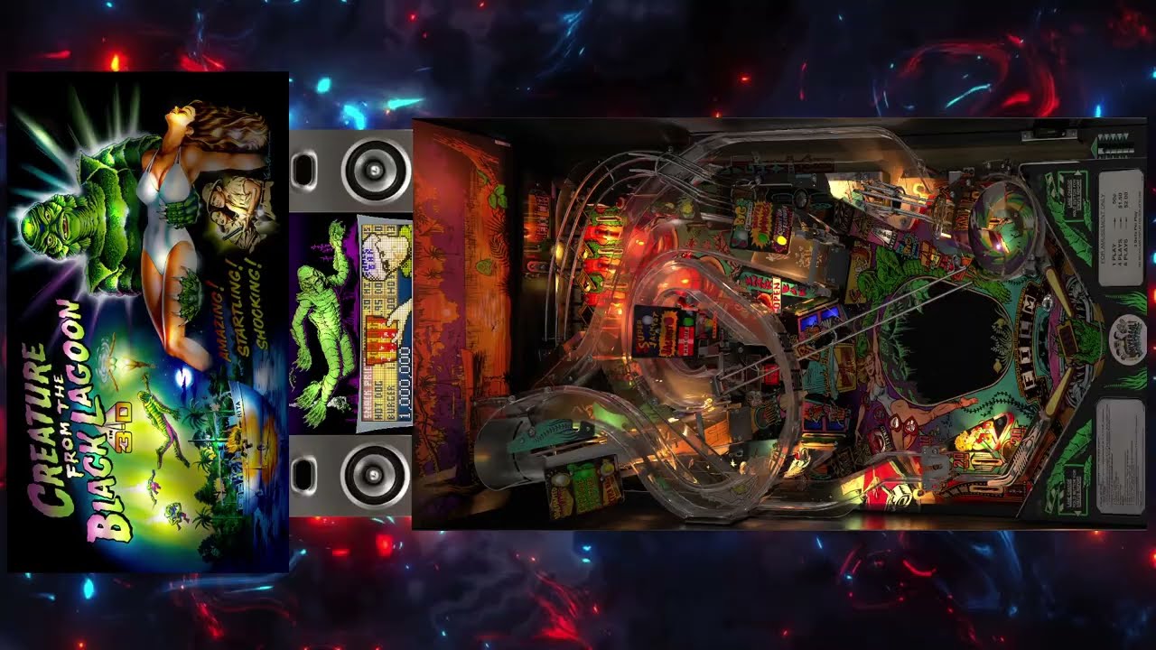 Новое обновление Creature From The Black Lagoon Bally 1992 Serum V2 формат