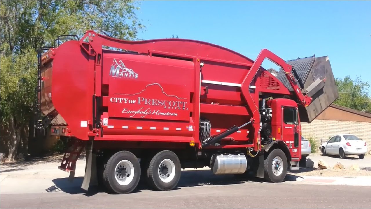City of Prescott ⇨ DaDee Mantis Front Loader Garbage Truck