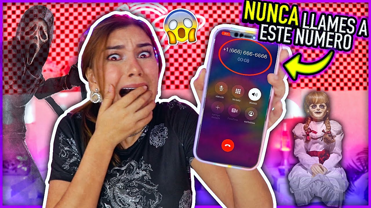 LLAMÉ A NÚMEROS MALDITOS A LAS 3 A.M 😰 ME CONTESTARON!! Reto Paranormal - Lulu99