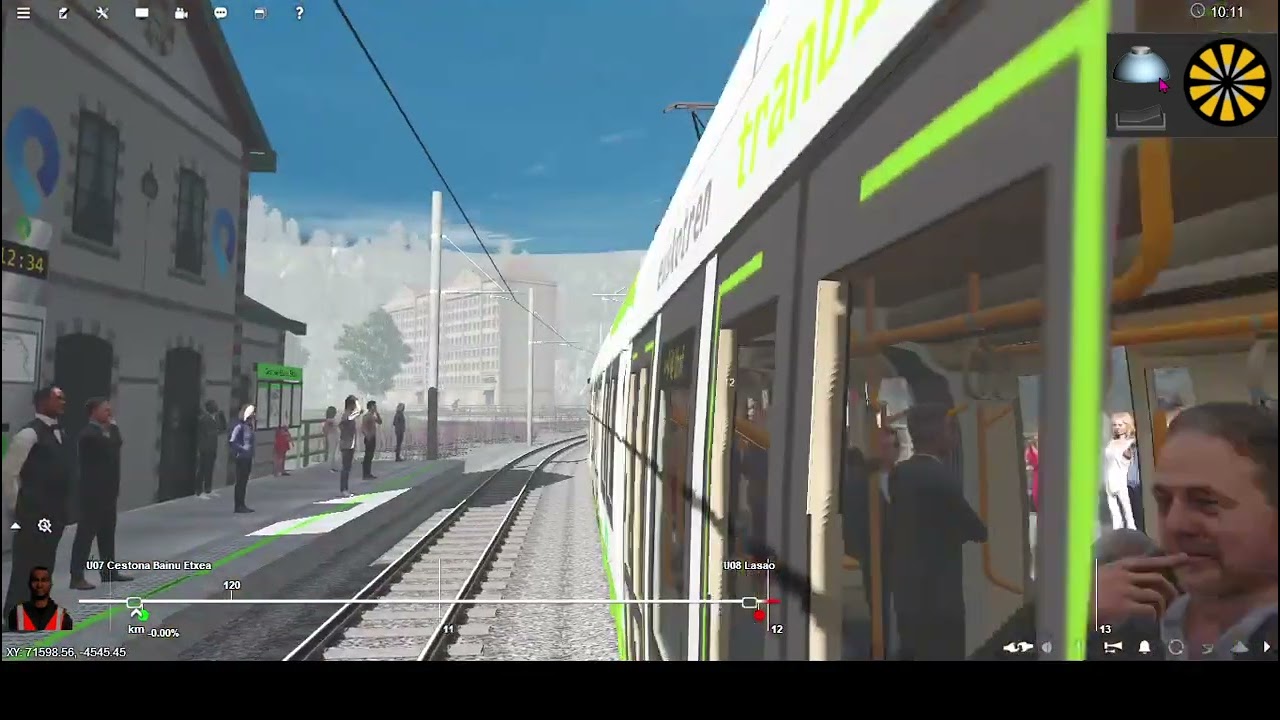 TS2022 Pruebas euskotren Urola