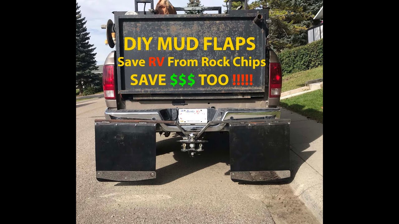 DIY MUD FLAPS FOR TOWING