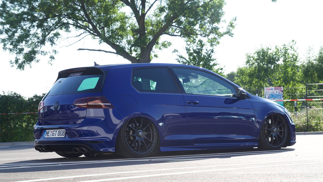 VW Golf 7 R Exhaust Sound 89mm 3,5