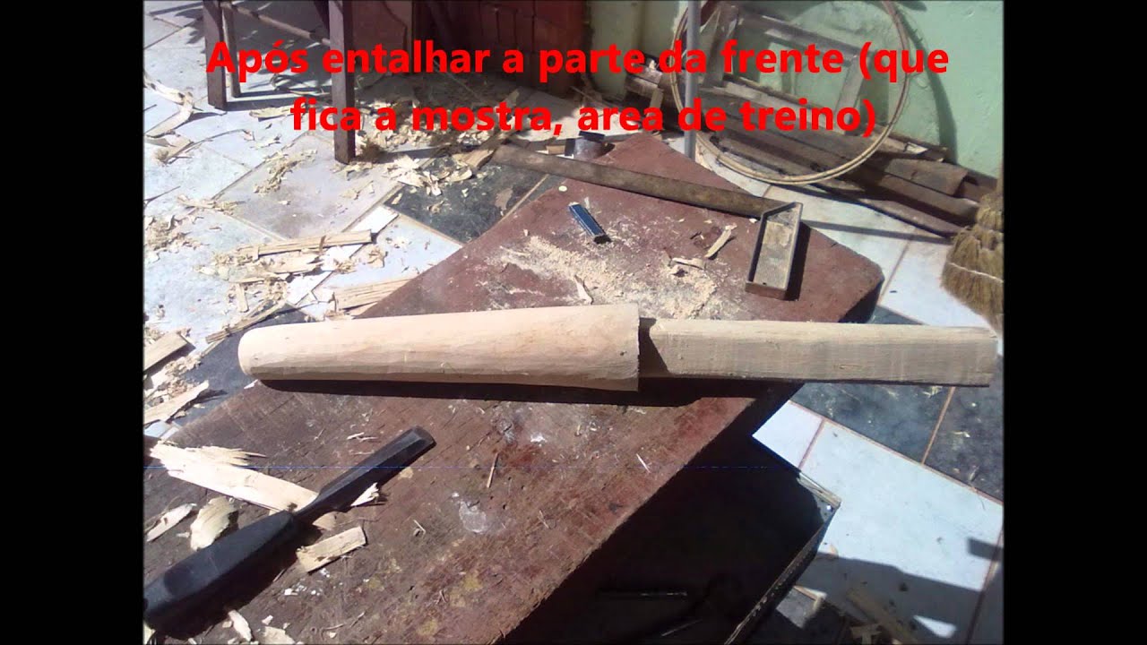 Construindo um Mudjong - Wood dummy - 木人桩