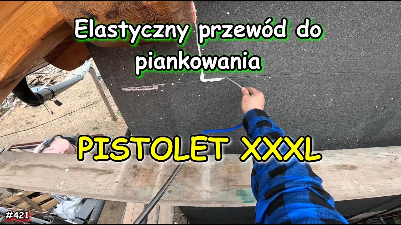 Ocieplenie dobudówki, styropian grafitowy, piano klej. REMONT STAREGO DOMU #421
