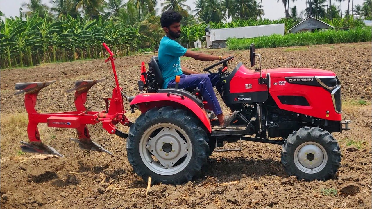 Captain 8g 283 4wd mini MB plough performance | ADDC settings | Lift sensing