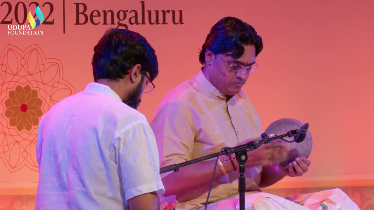 Khanjira Solo by Vidwan Bangalore N Amrit - Part 1 | Udupa Music Festival 2022 | Udupa Foundation
