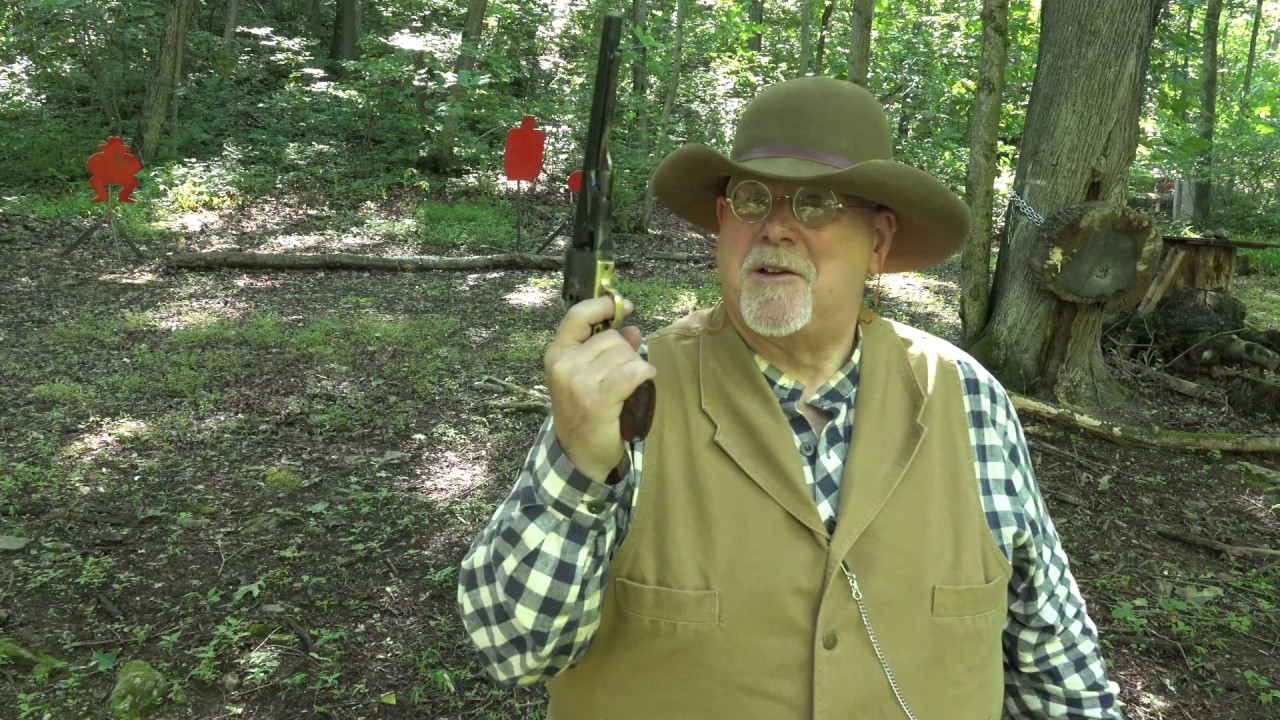 Shooting  44 Caliber Paper Cartridges