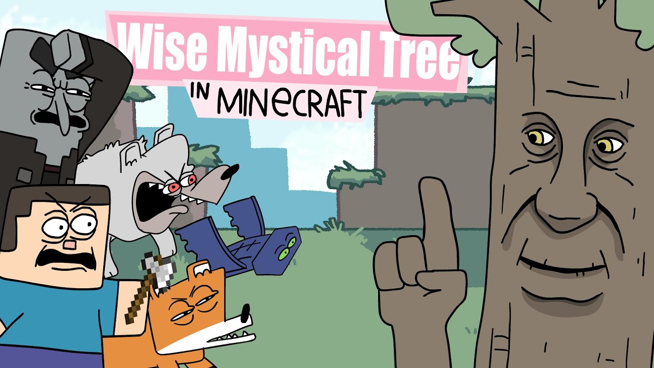 MINECRAFT: МУДРОЕ МИСТИЧЕСКОЕ ДЕРЕВО ЗНАЕТ МНОГО (АНИМАЦИЯ)