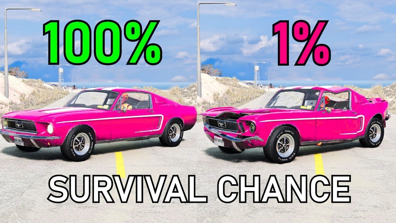 Realistic Survival Chance Crashes #13 | BeamNG.drive