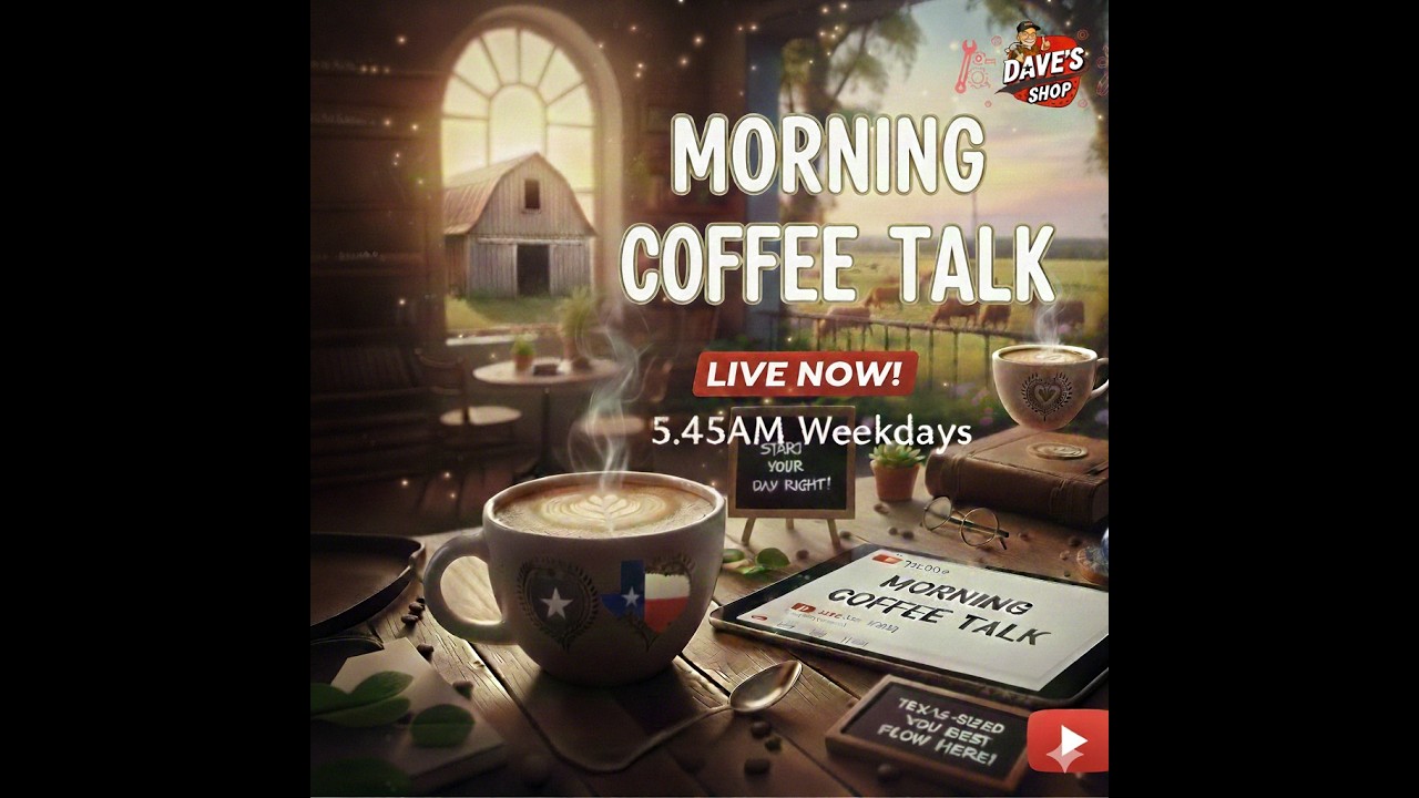 MORNING COFFEE TALK LIVE WITH DAVE