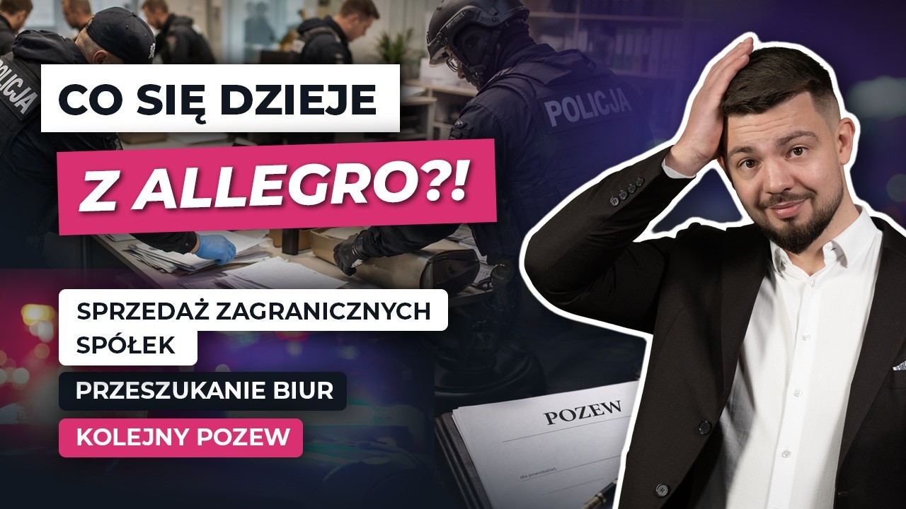 Gorąco wok&oacute;ł Allegro. Sp&oacute;r z InPostem, kontrola UOKiK i sprzedaż sp&oacute;łek