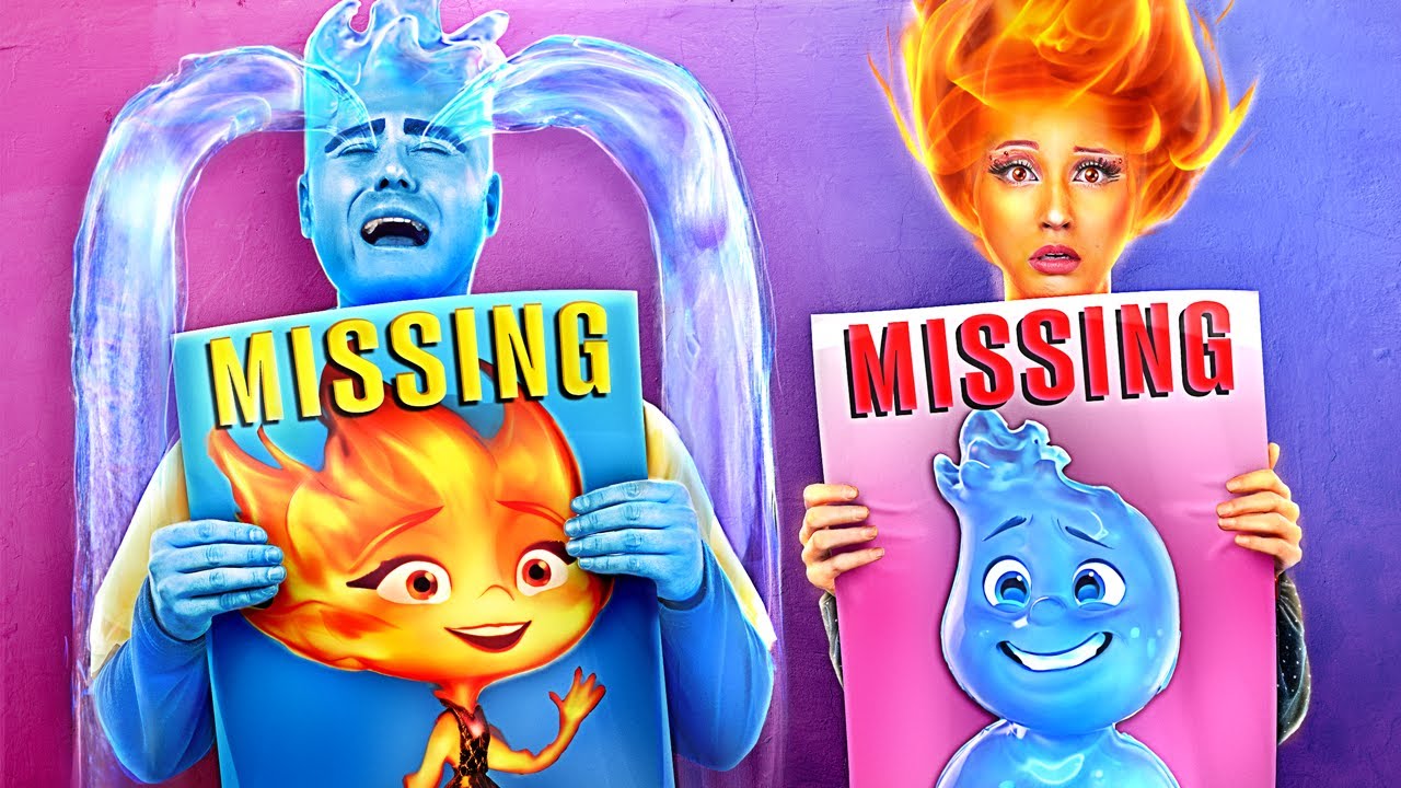 De Kinderen van Ember en Wade Zijn VERMIST! Vuur vs Water: Geweldige Ouderschapshacks!