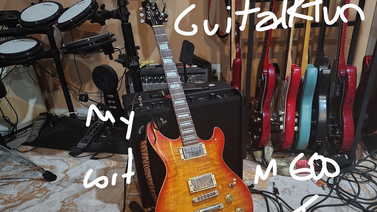My Old Cort M600 restored pt. 2