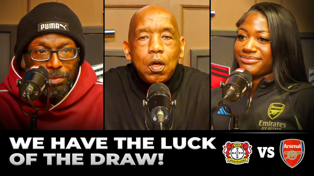 We Have The Luck Of The Draw! | LEVERKUSEN vs ARSENAL PREVIEW (Feat TY & KIYAH)