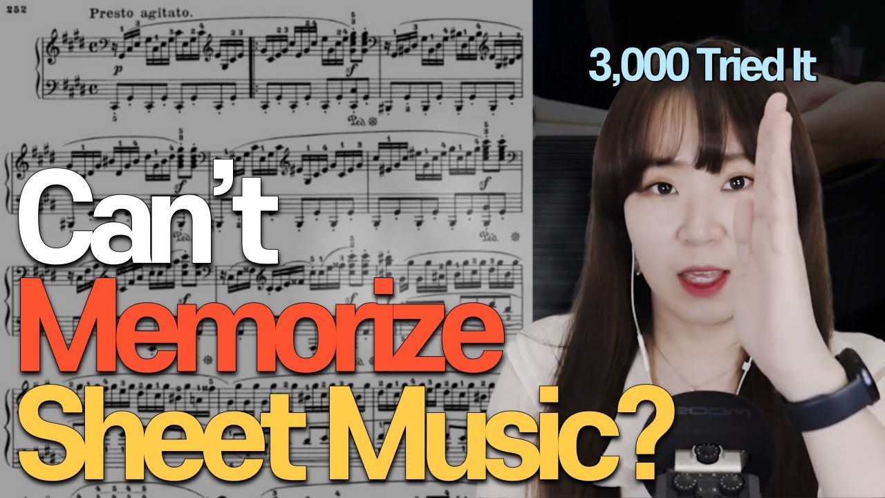 How to Memorize Sheet Music That Just Won’t Stick｜Proven by 3,000 Learners
