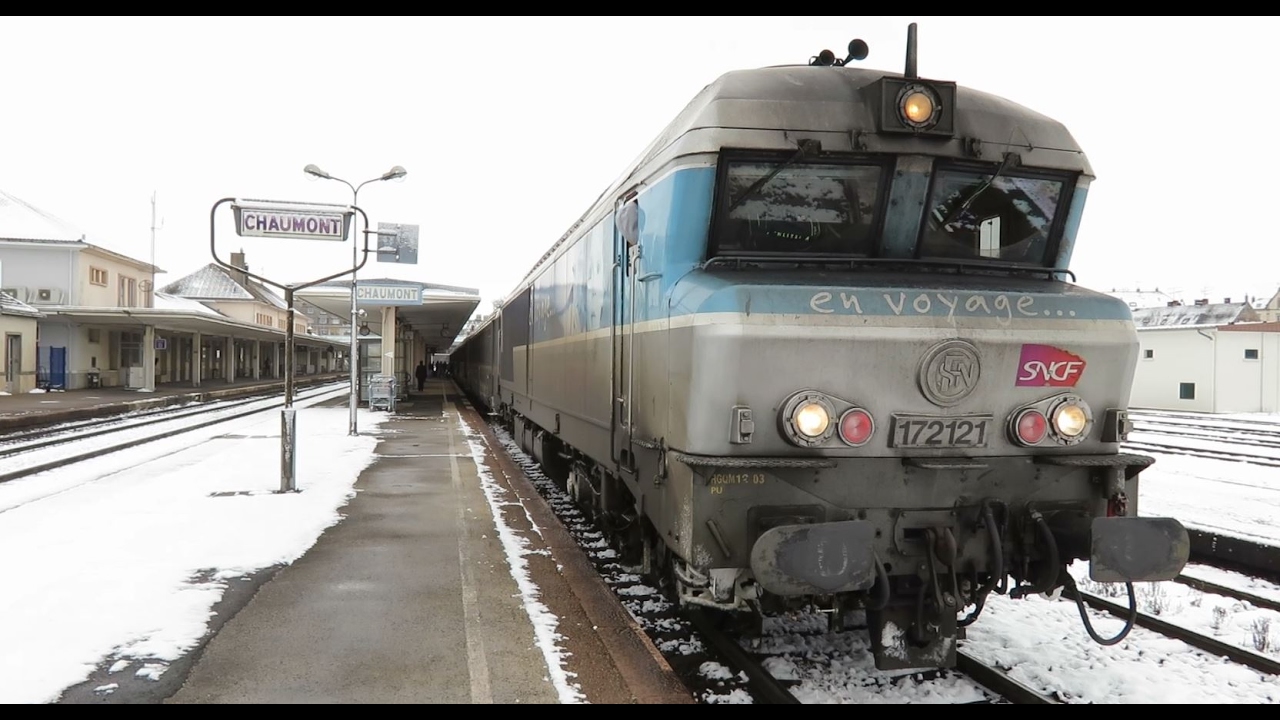 En cabine du CC 72121 de Chaumont à Troyes le 15 janvier 2017