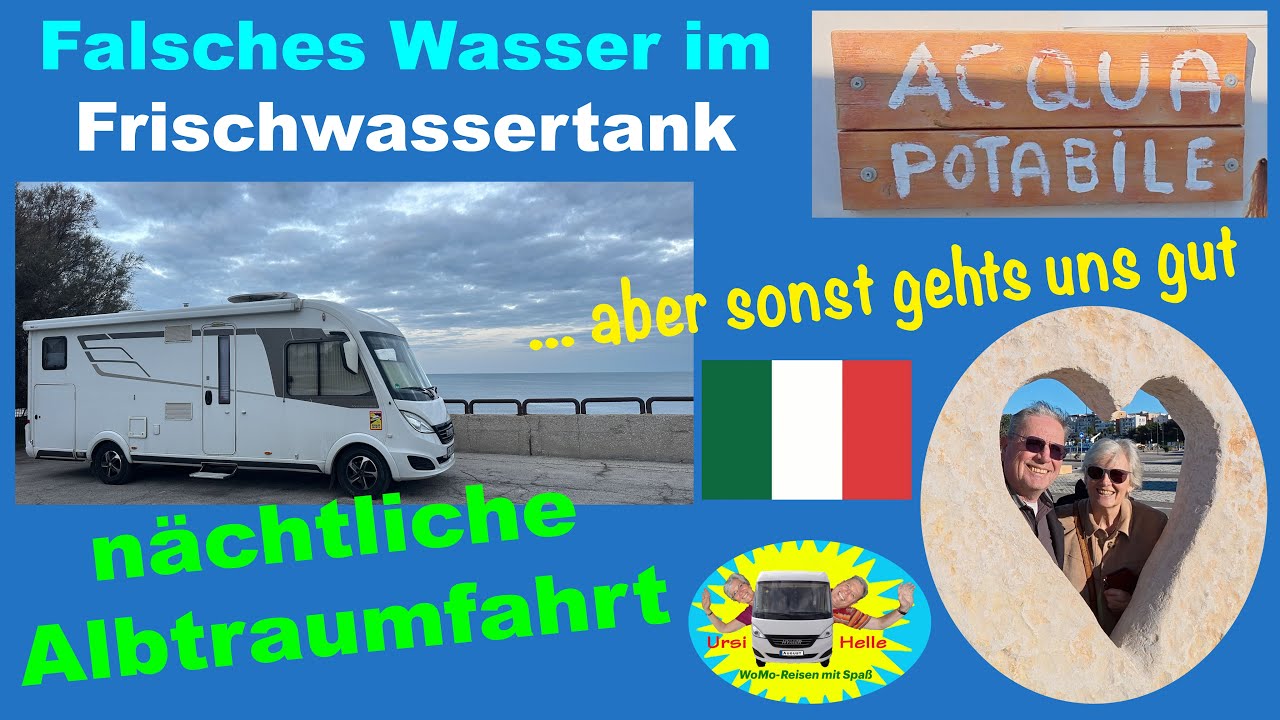 Vieste, Castel del Monte und Albtraumfahrt in Gargano - Nr. 314-3