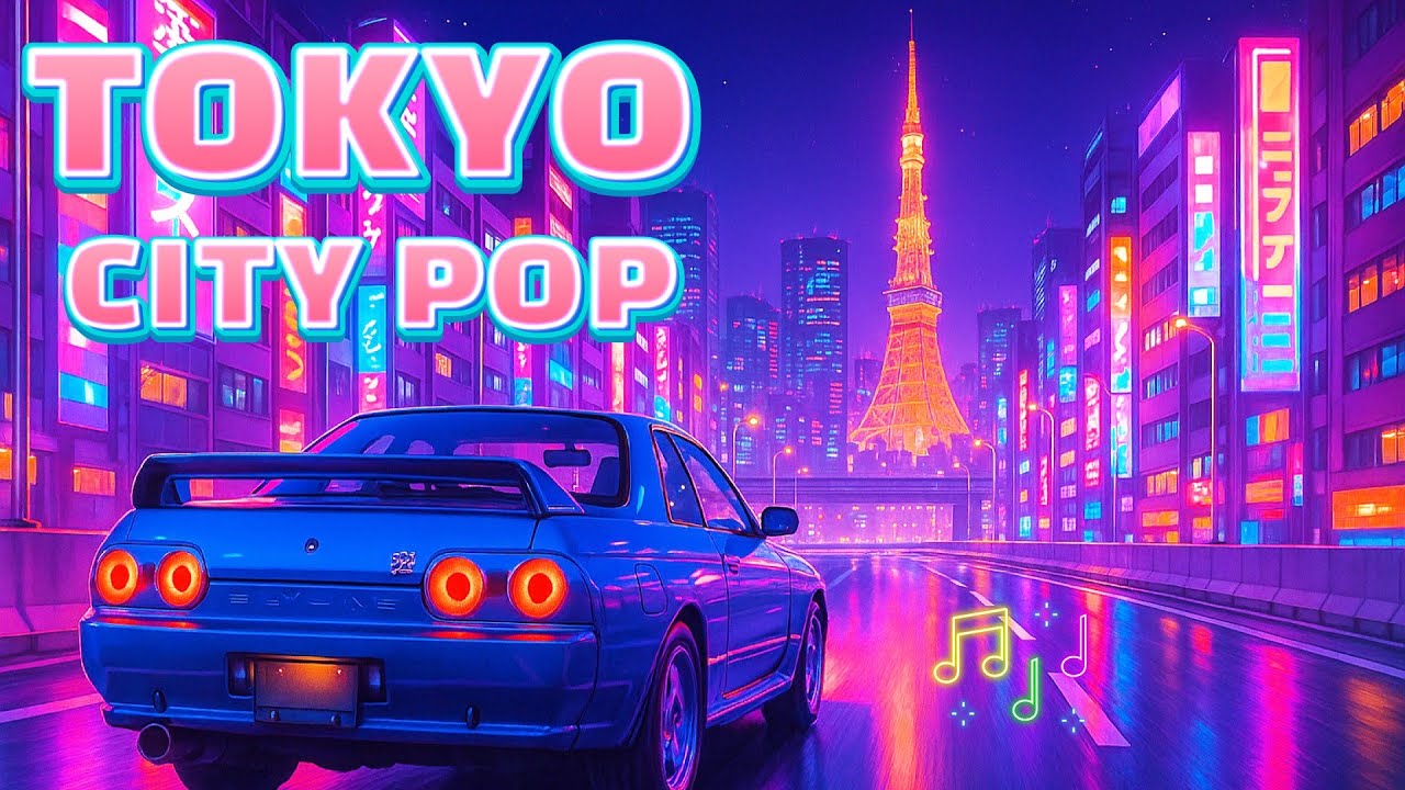 Tokyo City Pop Lofi Instrumental &ndash; Chill Japanese City Pop Beats for Study & Relax