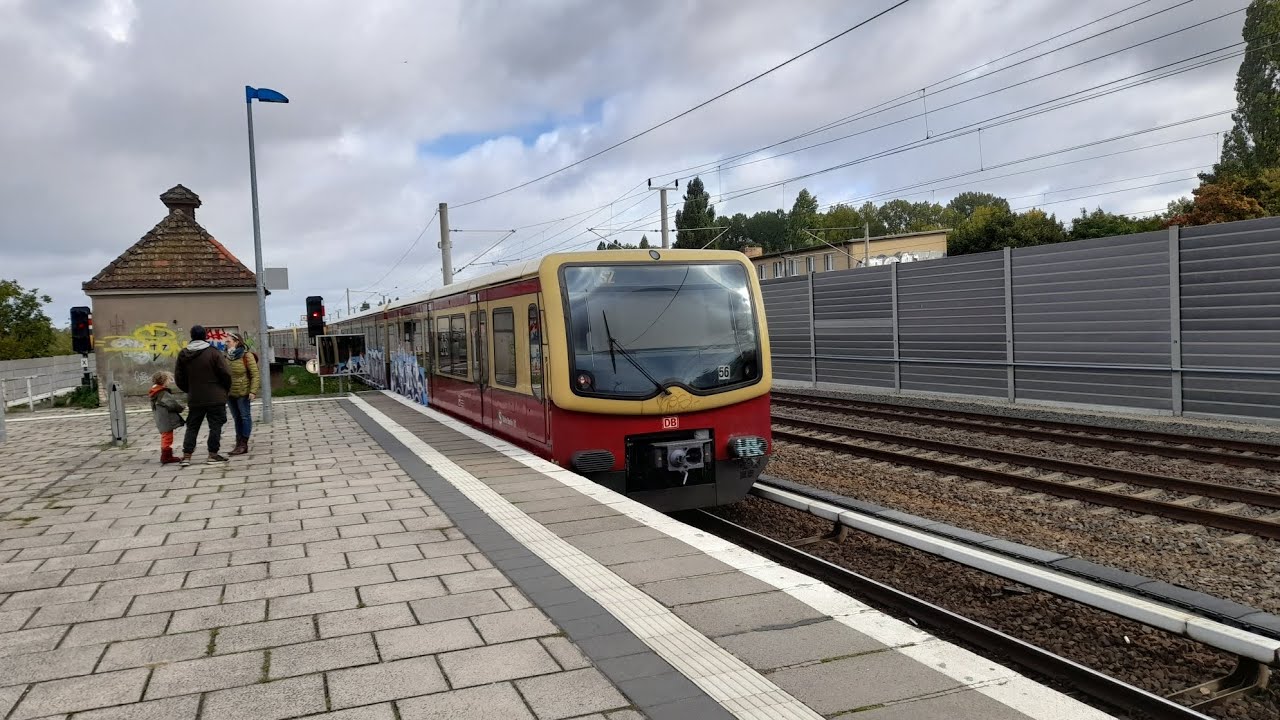 Mitfahrt in der S2 von Lichtenrade bis Blankenburg in der BR 482 291-2