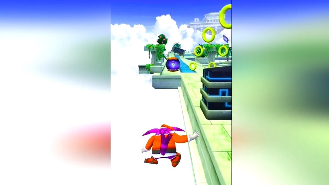 Sonic Dash Fullscreen Gameplay Epic Fails (Santa Big & Sonic)