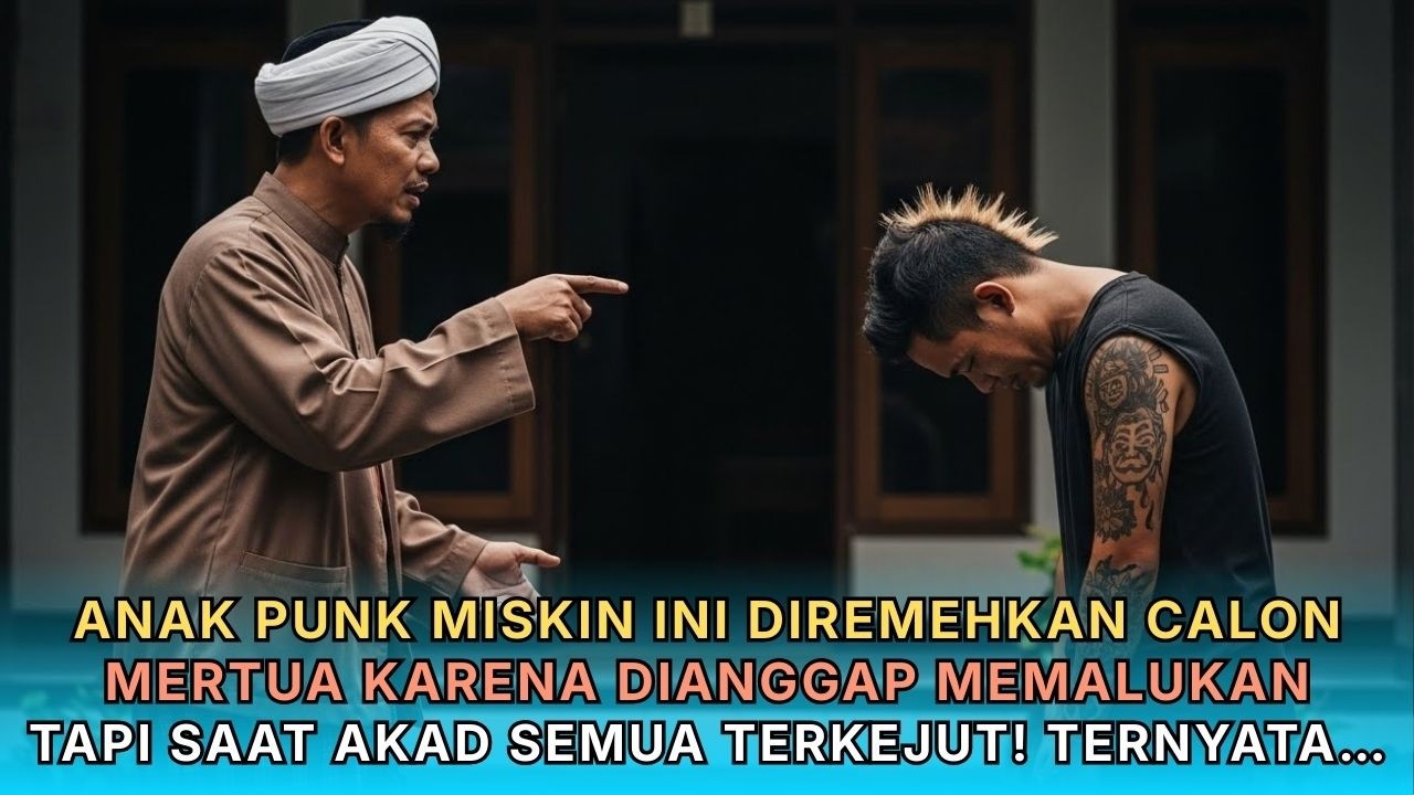 KISAH VIRAL! Anak Punk Miskin Ini Dihina Oleh Calon Mertua, Namun Saat Akad Dia Terdiam! Ternyata...