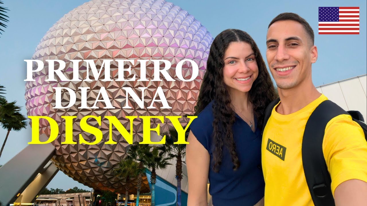 Meu Primeiro Dia na Disney! EPCOT 🇺🇸 – Uma Experiência Inesquecível! ✨