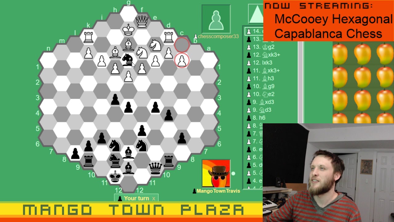 McCooey's Hexagonal Capablanca Chess - Chess Variants Ep. 202