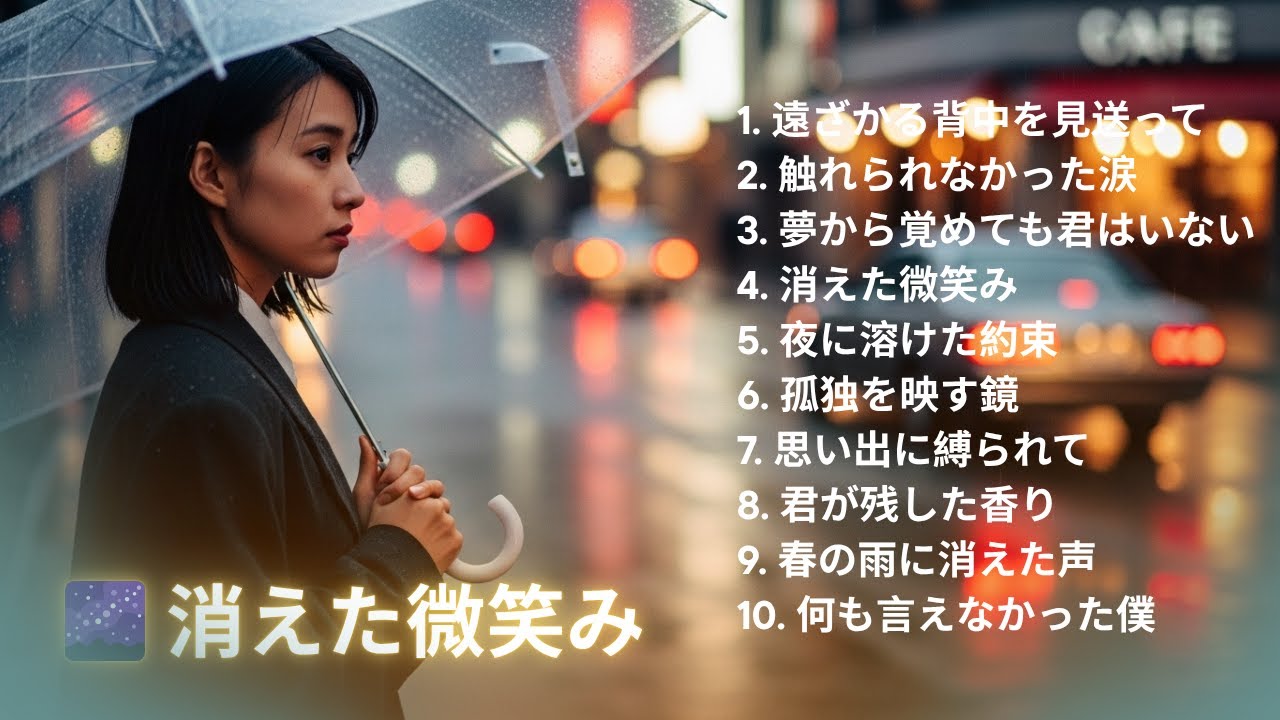 永遠の恋を歌う邦楽ヒット集💔 中森明菜・ZARD