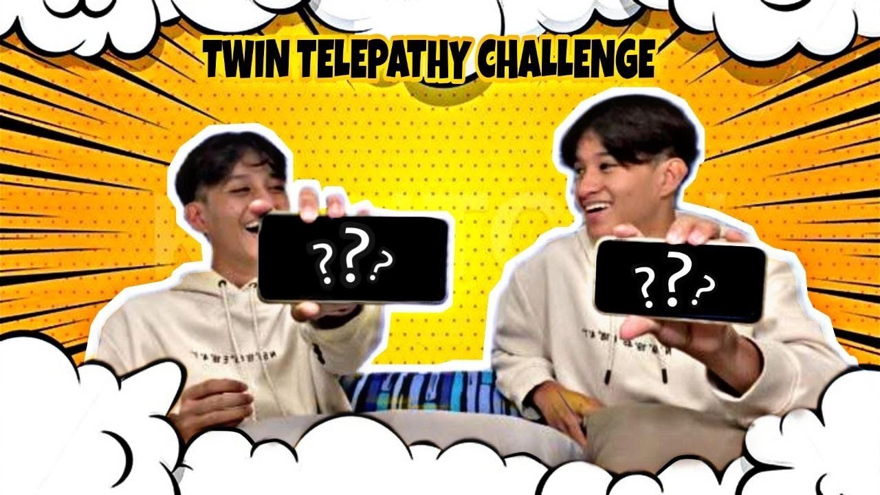 TWIN TELEPATHY CHALLENGE | Fagarita Twins