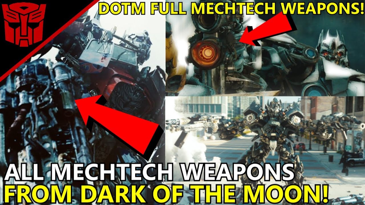 Всё оружие MechTech из Трансформеров: Тёмная сторона Луны (ОБЪЯСНЕНИЕ) - Трансформеры Бамблби (2018)