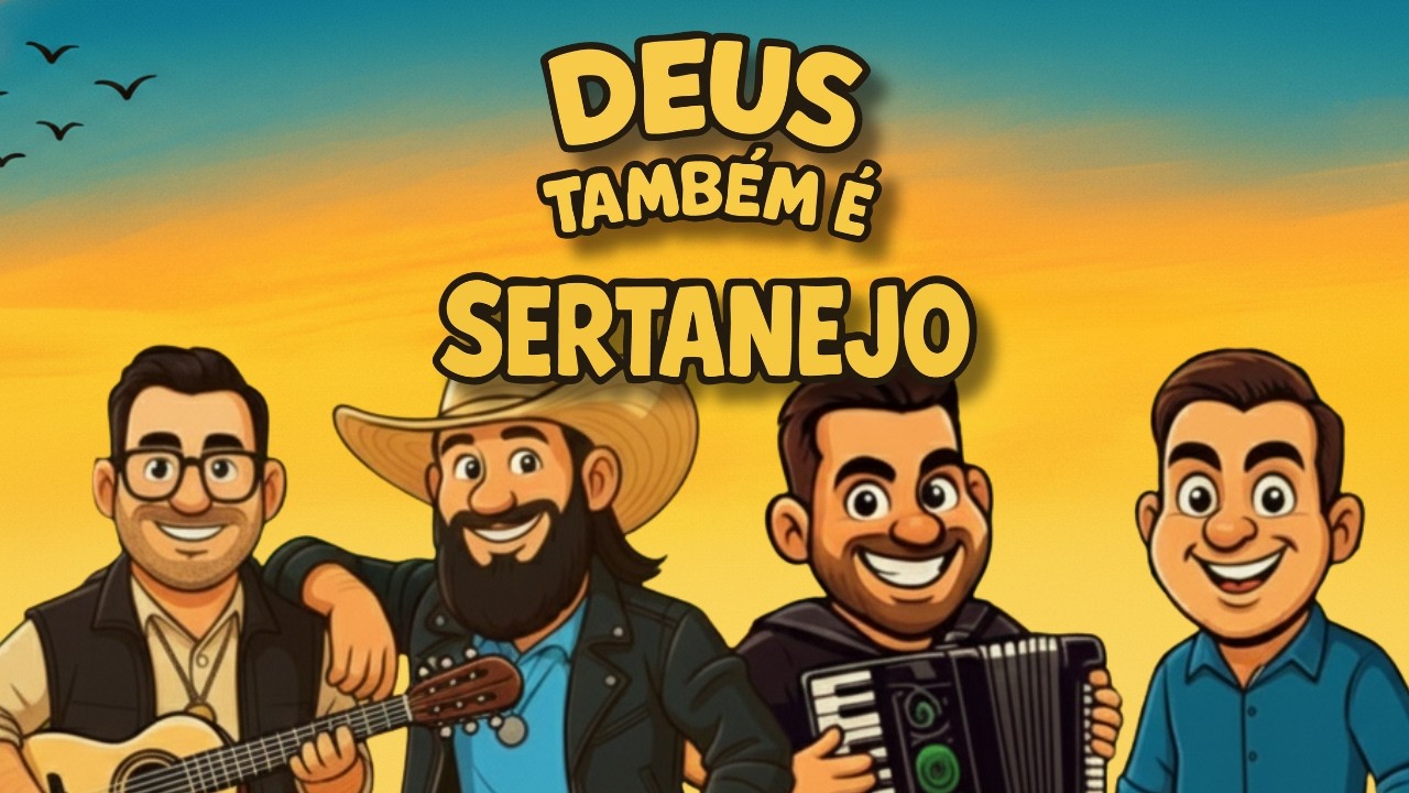 Deus Tamb&eacute;m &eacute; Sertanejo | Z&eacute; Gabriel e Rafael feat. &Aacute;lvaro e Daniel | Clipe Oficial Sertanejo