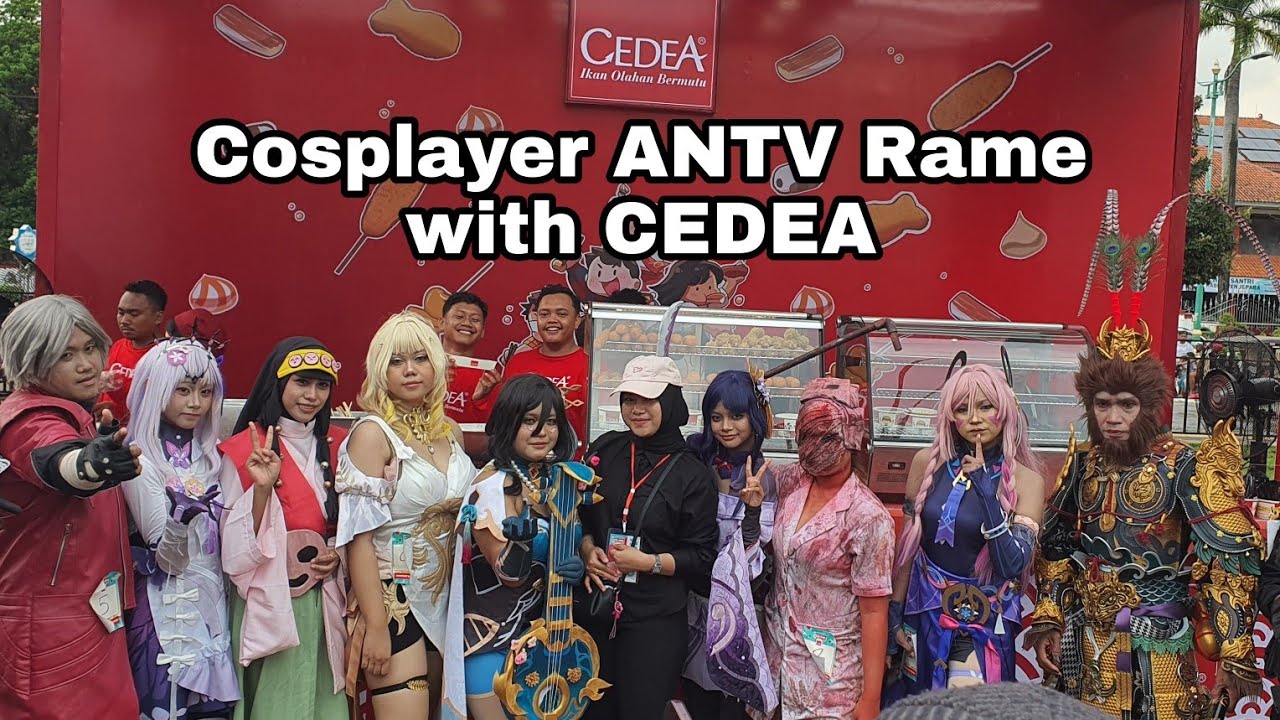 VIRAL ‼️ PARA COSPLAYER BERSAMA @CedeaSeafood DI ACARA ANTV RAME JEPARA