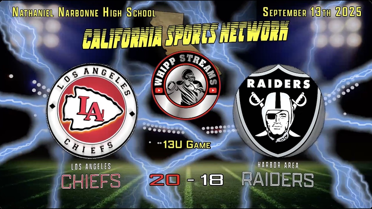 13U - LA Chiefs 20 vs HA Raiders
