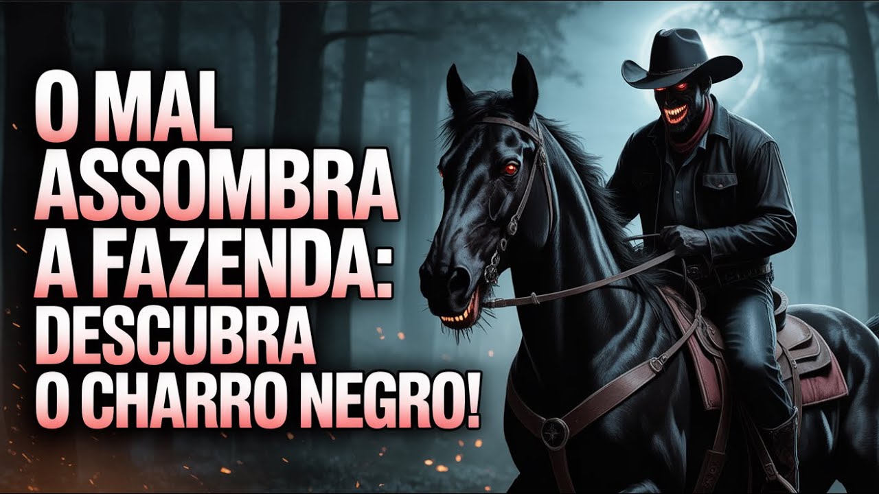 REVELADO: O Sombrio Charro Negro que Assombrou a Fazenda por Anos – Uma História ATERRORIZANTE!