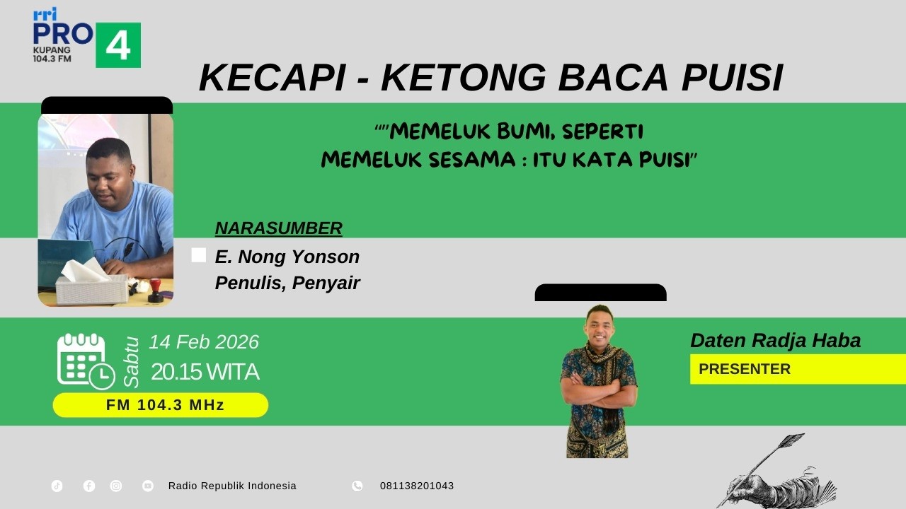 (Live) MEMELUK BUMI, SEPERTI MEMELUK SESAMA : ITU KATA PUISI | 14 FEBRUARI 2026| 20.00