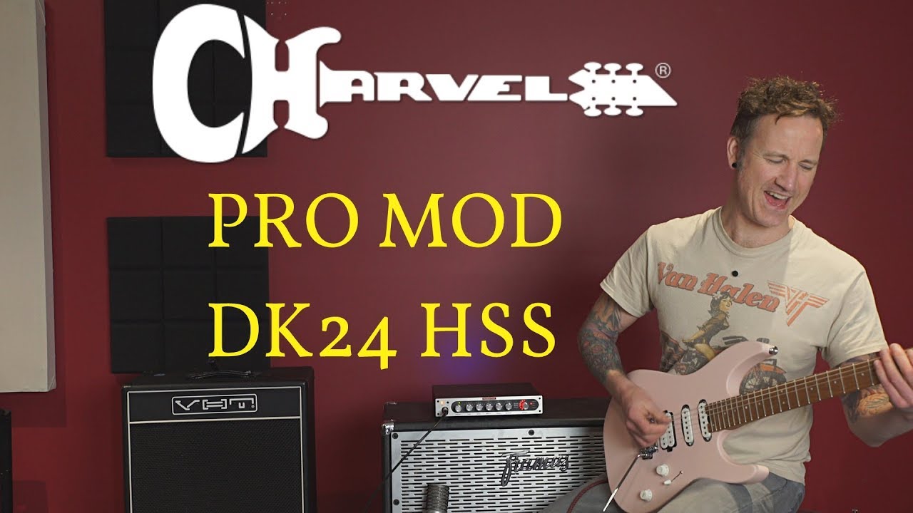 Charvel Pro Mod DK24 HSS Shell Pink - БАММ!