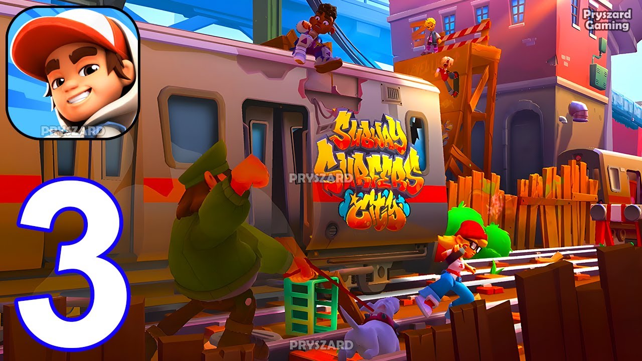 Subway Surfers City - Gameplay Walkthrough Part 3 Tricky Unlocked (iOS, Android Gameplay)
