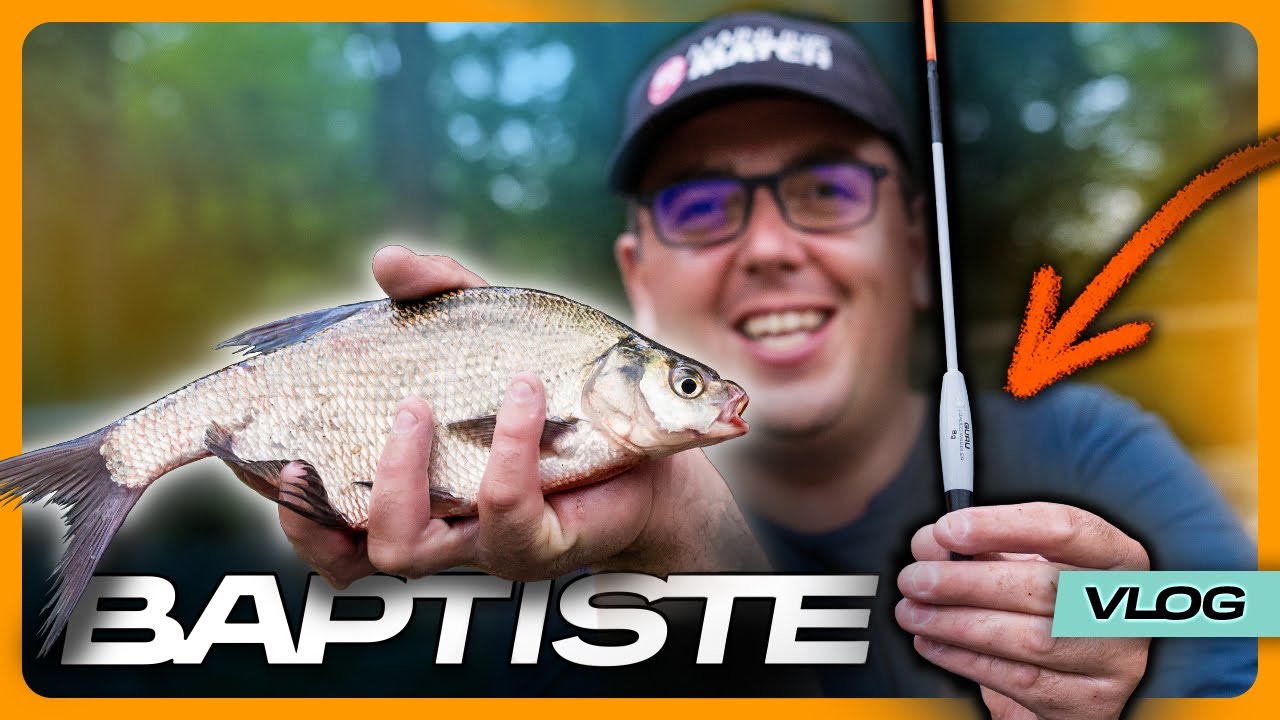 Pêche à l'anglaise en étang - Vlog de Baptiste
