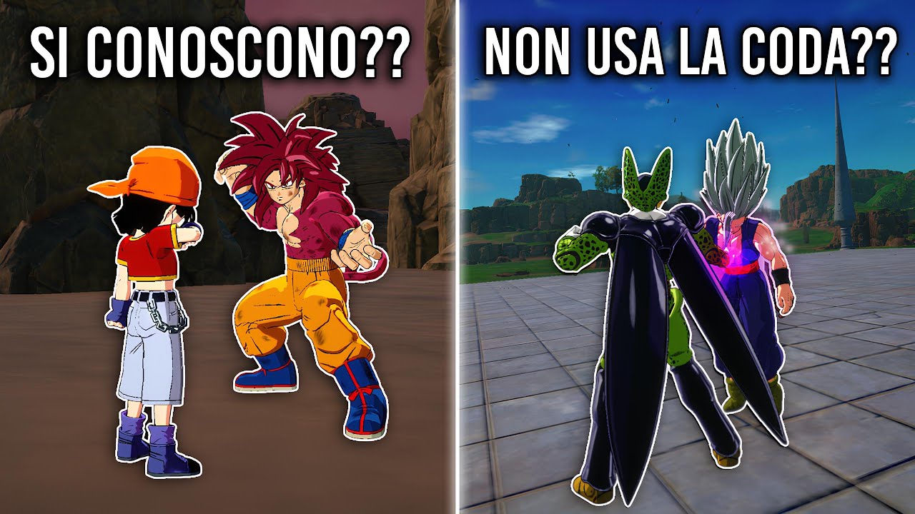 NUOVE CURIOSITA' nei VIDEOGIOCHI di DRAGON BALL...