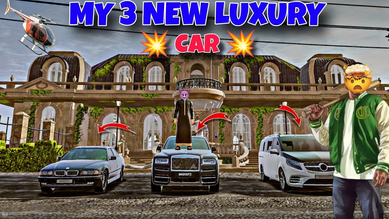 MADOUT-2 🤯 || MY 3 NEW LUXURY CARS || 💥 #madout2 #trending #video #viralvideo #newupdate #tk2gamerz