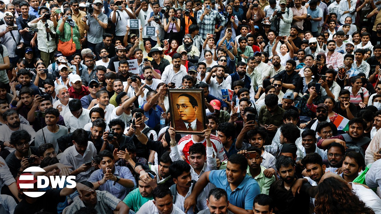 WATCH NOW: Viral Cockroach Youth Group Leads Protest in New Delhi Over Education Issues | AC14
