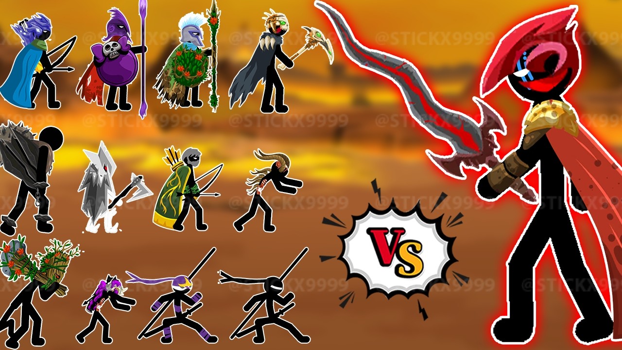 The Mystery of NEW GENERAL XIPHOS' Blood Blades Tested Against ALL UNITS ⚔️ Stick War Saga MOD