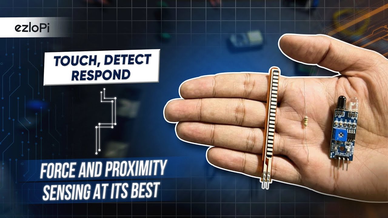 Smart Detection System with ESP32, Proximity Sensor, and Force Resistor
