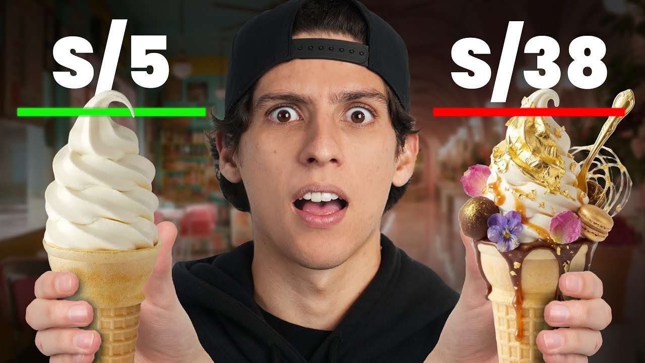 Prob&eacute; Helado De S/5 vs S/38