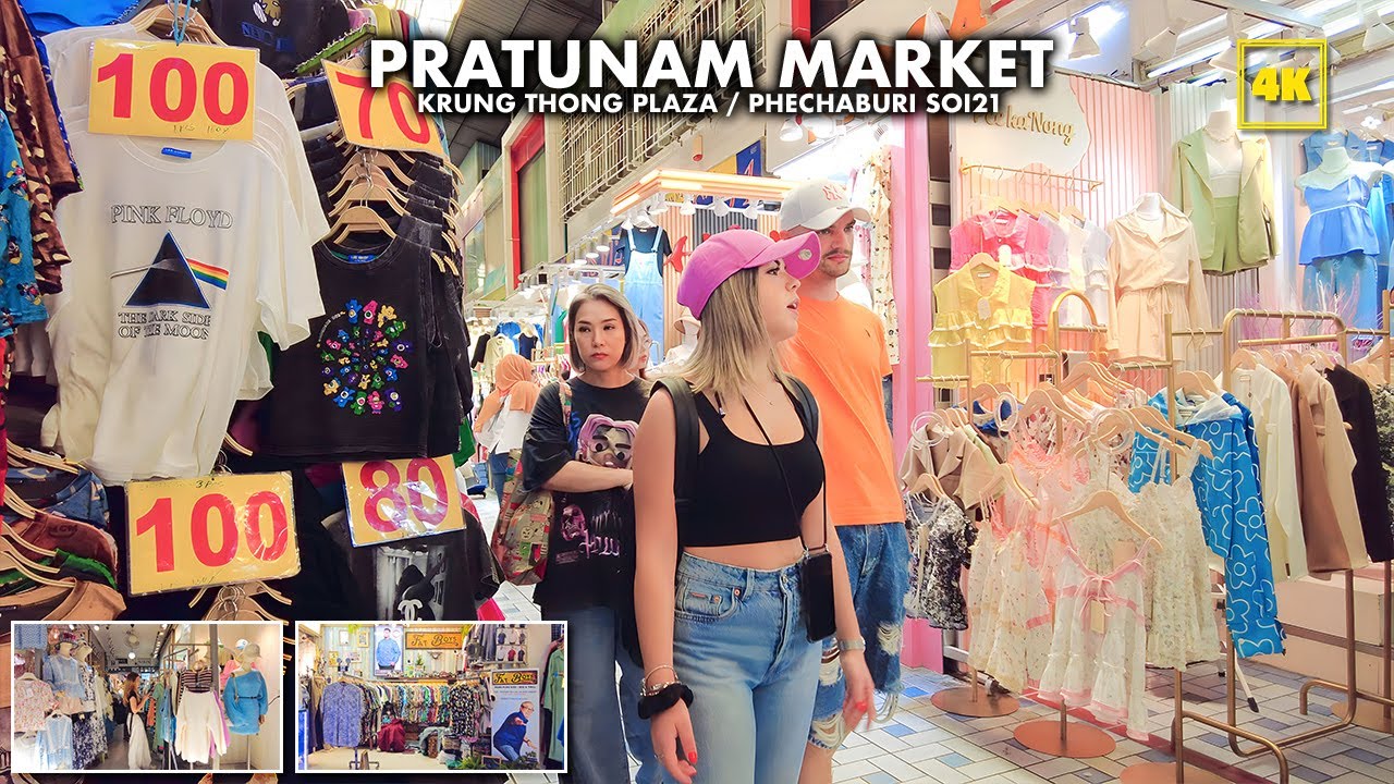 Best low price clothing Market!Krungthong Plaza and Phechaburi soi21(Pratunam Market/Bangkok)