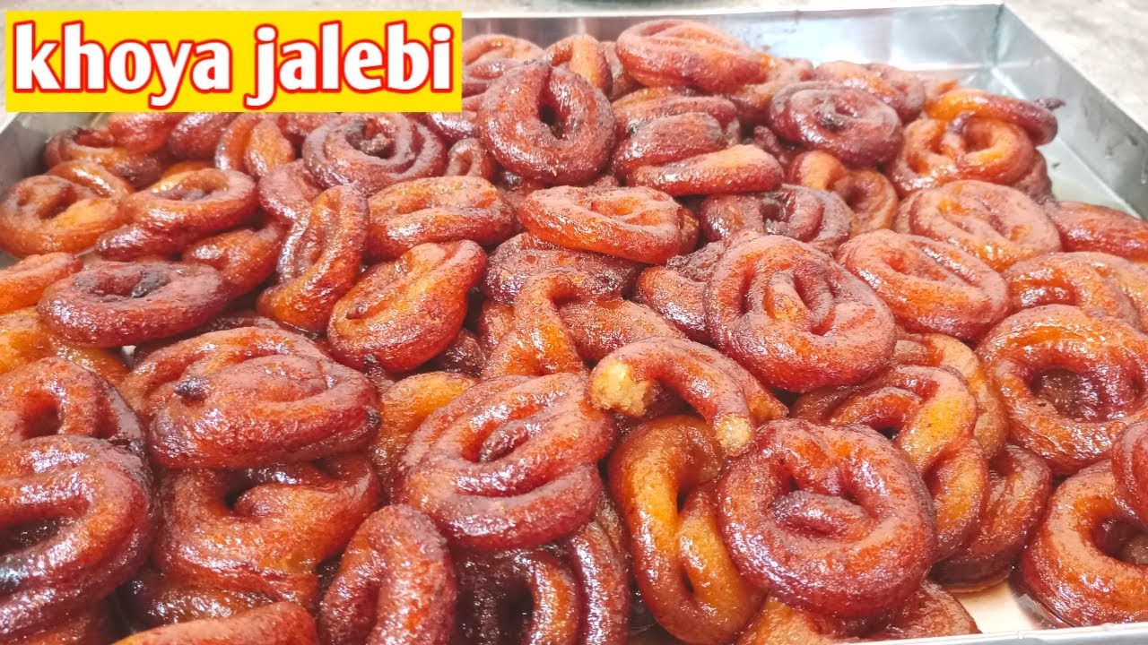 हलवाई वाली खोया जलेबी |Mawa Jalebi recipe|how to make Mawa jalebi|khoya Jalebi recipe|mawa making