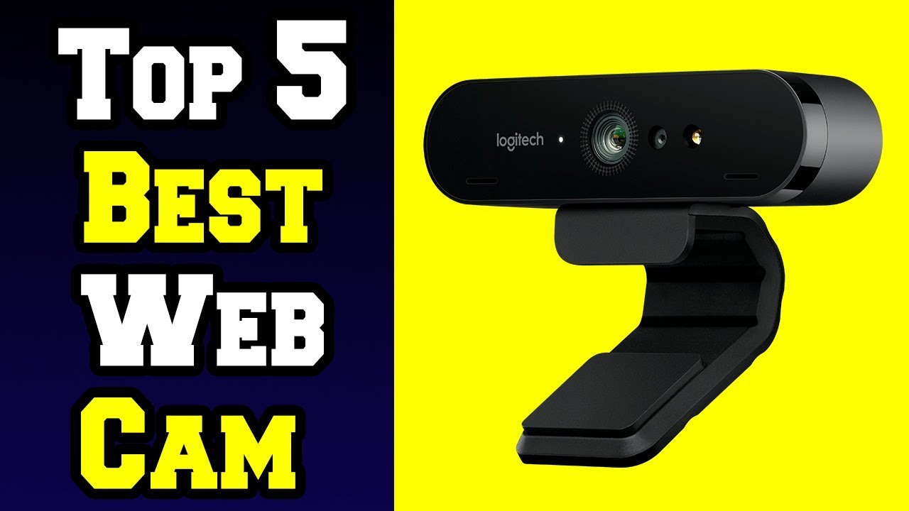 Top 5 Best Webcams for YouTube in 2017! [4K]
