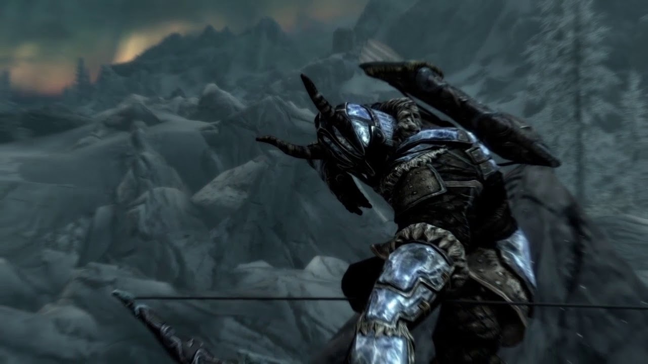Skyrim Bow Kill Cam montage #1