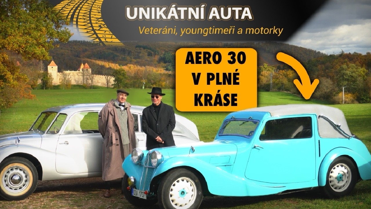 Aero 30 zblízka || Detaily, které dnešní auta nemají!